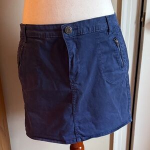 GAP Navy Mini Skirt